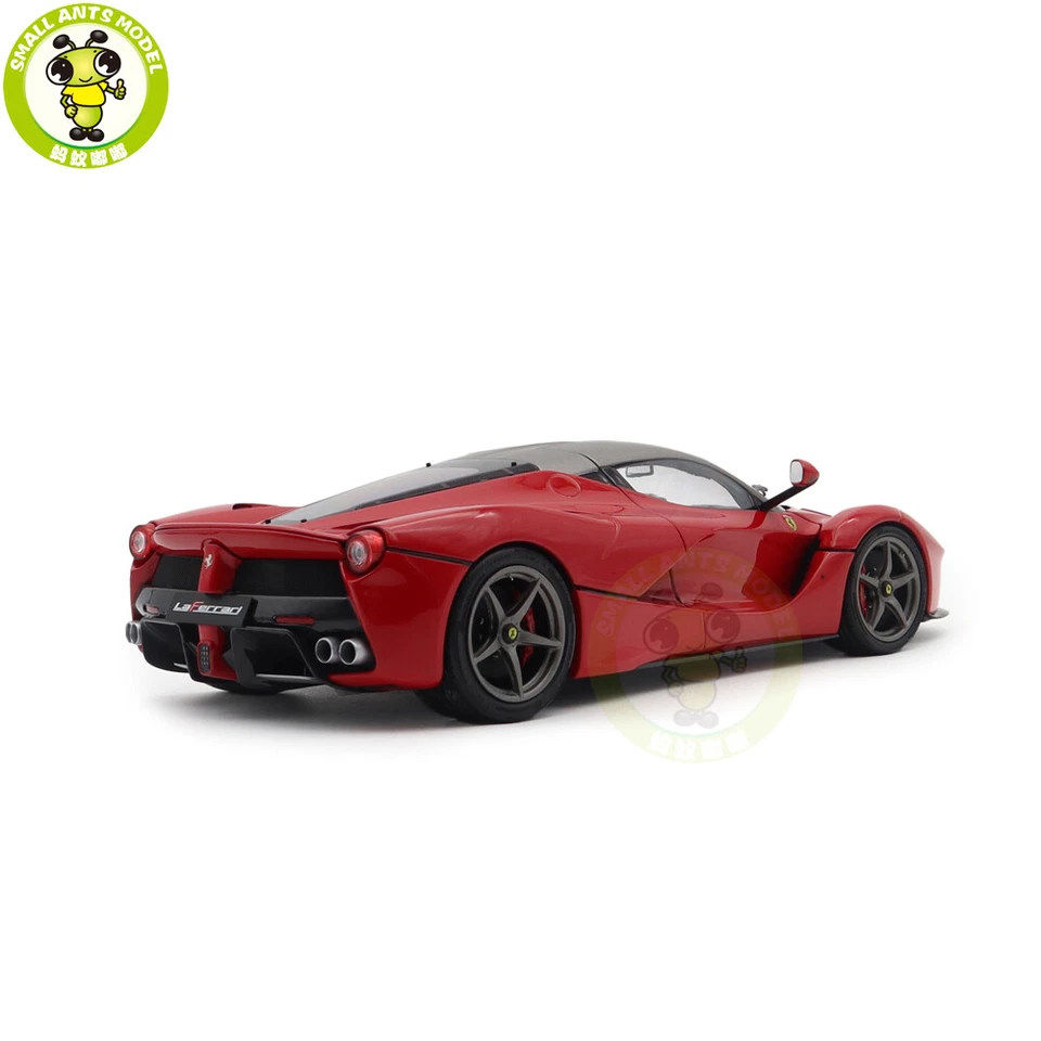 1/18 BBR 182221-5 Ferrari LaFerrari Rosso Corsa 322 Carbon Top Diecast Model Car - Image 4 of 4