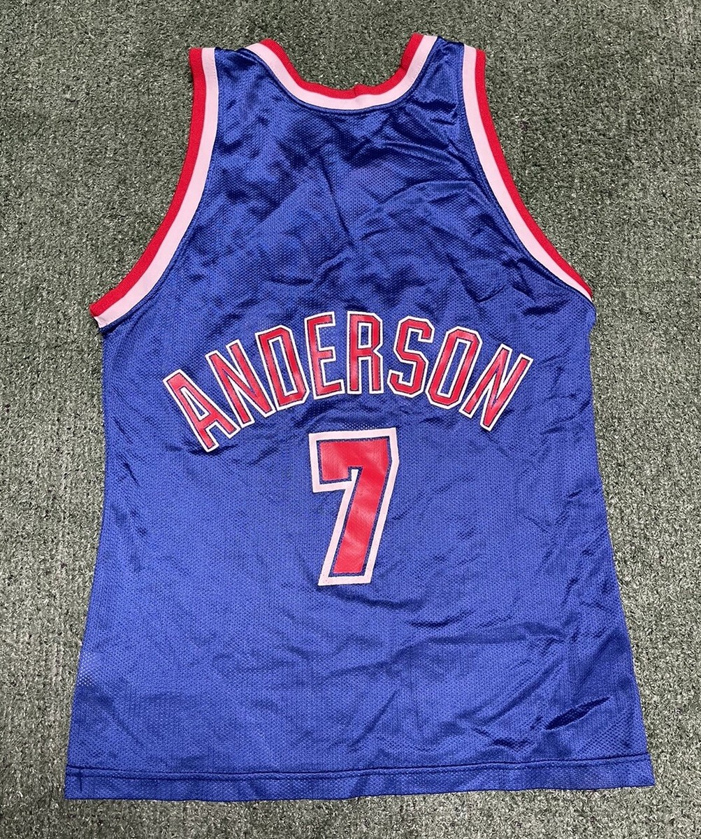 90s チャンピオンNets ANDERSON 7 ユニフォーム 90s チャンピオンNets ANDERSON 7 ユニフォーム - メルカリ