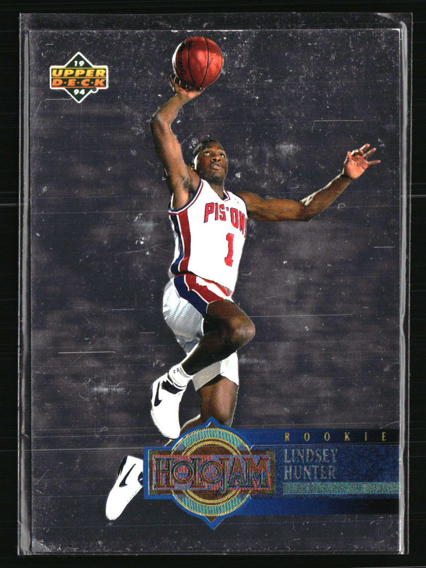 Lindsey Hunter 1993 Upper Deck Holojams #H34  Basketball Card