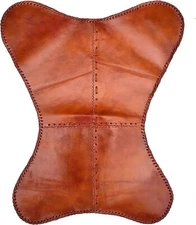 PRASTARA Leather Butterfly Chair Butterfly Chair Cover Handmade