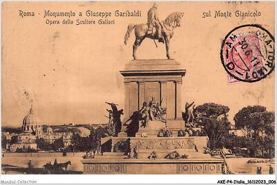 AKEP4-0294-ITALIE - ROM - Monumento A Giuseppe Garibaldi - Sul Moonte GIA