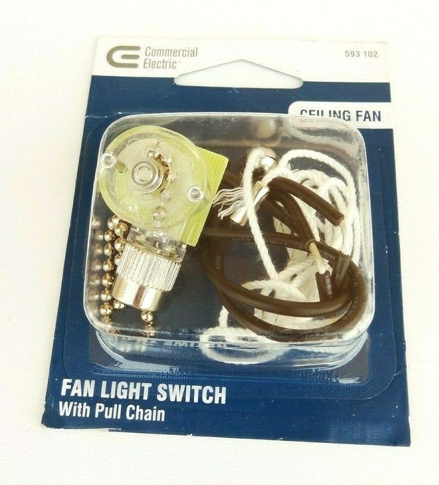 Commercial Electric Pull Chain Fan Light Switch 82335-image