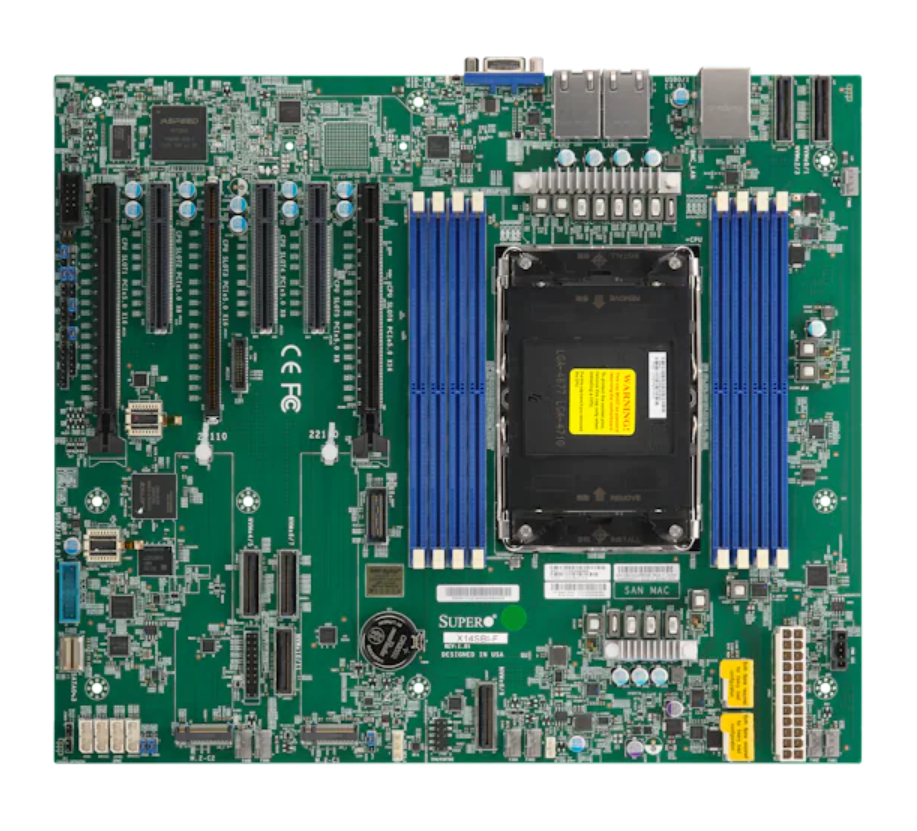 SuperMicro X14SBI-F Motherboard X14, Server, ATX, Birch Stream