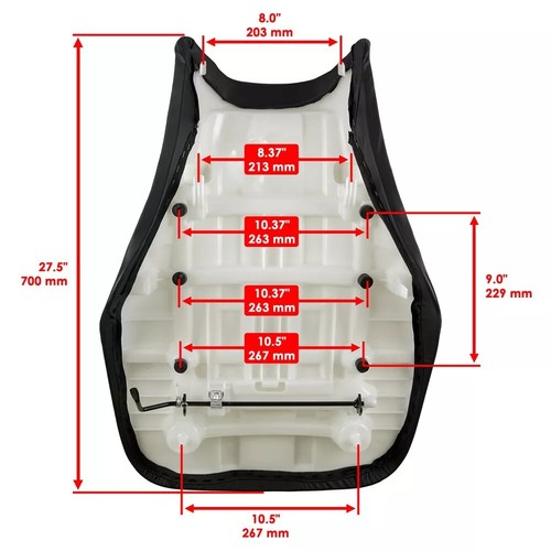 Complete Seat For Honda Foreman Rubicon 500 TRX500FA 4x4 - Foto 9