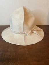 True Vintage Womens Hat Downtown Abbey Lambs Wool Strawbridge And Clothier