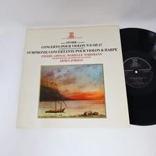 Spohr Pierre Amoyal Marielle Nordmann Concerto Violon Harpe #8 Record STU 71318
