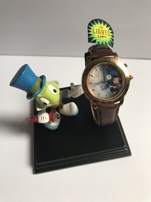 Disney Everlasting Time watch collectors club Pinocchio Original Vintage Disney Everlasting Time Watch Collectors  main image 3