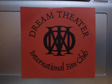 Dream Theater International Fan Club Vintage Decal - Excellent Condition - Rare