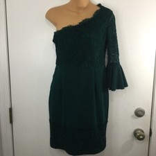 Lulu's miss me yet one shoulder bodycon mini dress