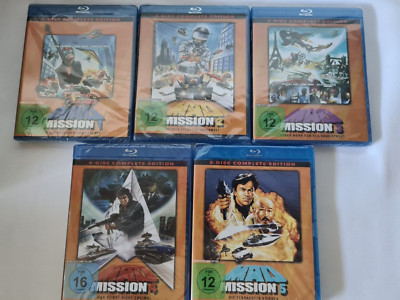 Mad Mission 1 -5 - Blu Ray - NEU und OVP!! ''OOP''