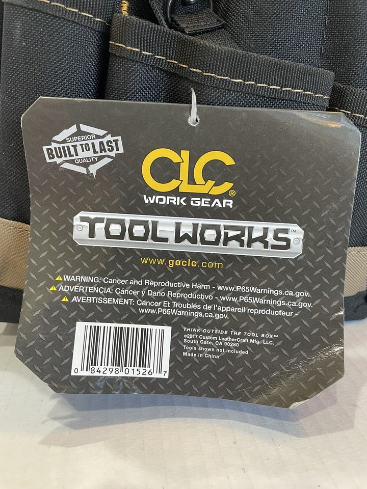 CLC Work Gear Toolworks 1526 25 Pocket Electrical Maintenance Tool