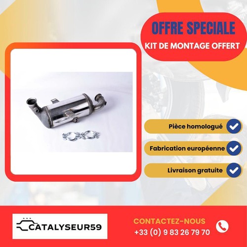 Filtre à Particules Pour Citroën C4 Cactus 1.6 HDi – Diesel – à Partir De 05/2014 – Neuf