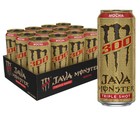 (12 Pack) Monster Java 300 Triple Shot Robust Energy Cream Coffee, Mocha, 15 Oz