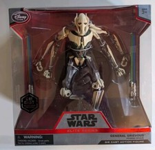 Star Wars Elite Series General Grievous Black Disney Store Die Cast