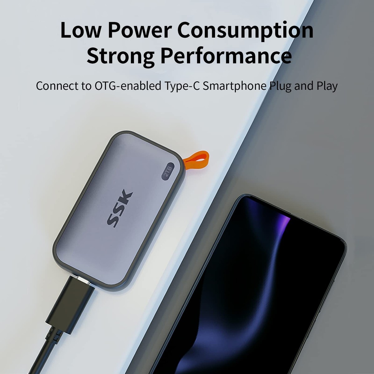 Ps5 External Hard Drive Ssd SSK External Solid State Drives 2TB