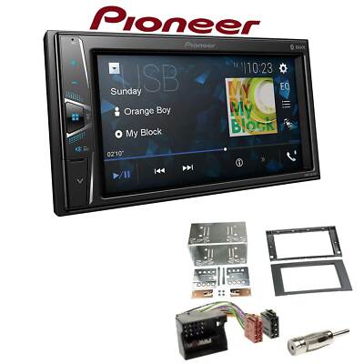 Pioneer Autoradio Bluetooth Touchscreen USB für Ford Focus II 2004-2008 schwarz