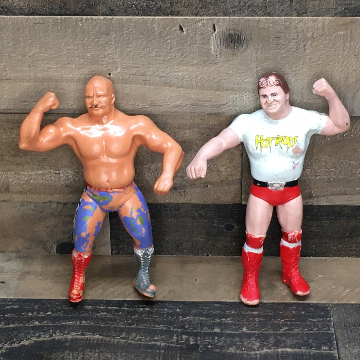 Vintage Titan Sports 1984 WWF Wrestling Figures Rowdy Roddy Piper