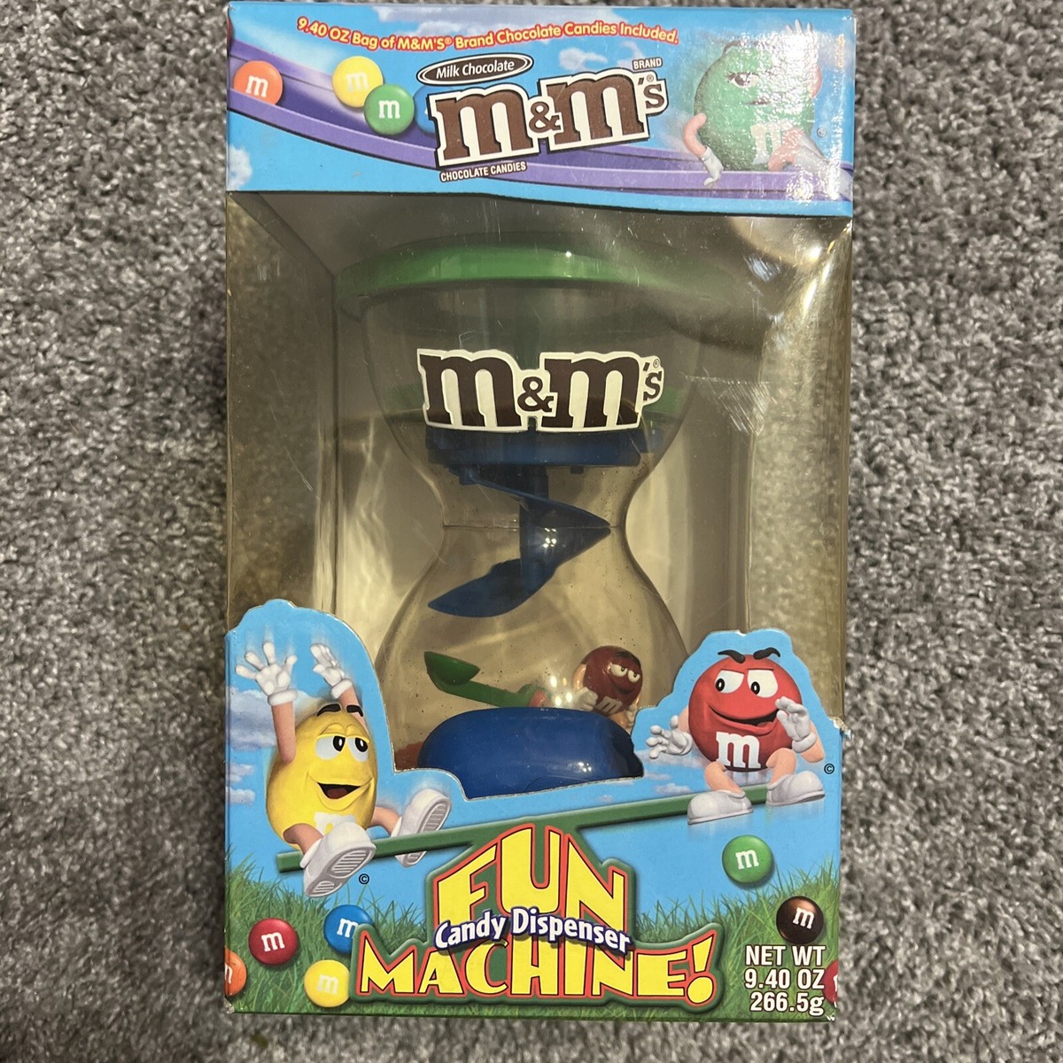 M&M's Fun Machine Candy Dispenser Official M & M Vintage