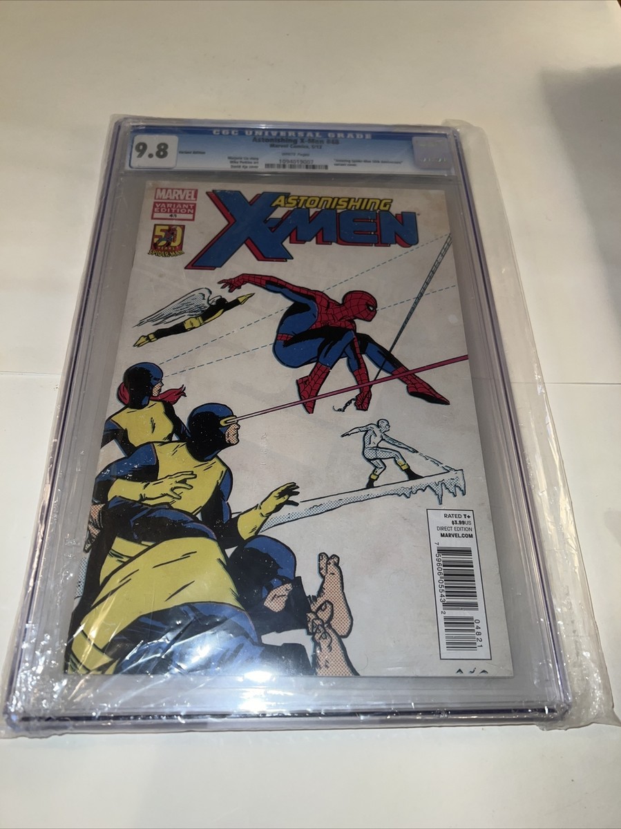 Astonishing X-Men #48 CGC 9.8￼ Marvel Comics 5/12 Variant Cover