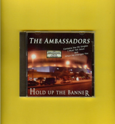 THE AMBASSADORS - HOLD THE BANNER - LIVE ON CONCERT - CD - NEW - SEALED