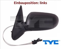 TYC 331-0010 AußEnspiegel Links Spiegel AußEn FüR Seat FüR VW