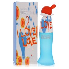 I Love Love by Moschino Eau De Toilette Spray 1.7 oz For Women New In Box