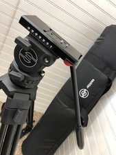 SACHTLER DV 4 II Tripod With Case, Excellent Condion, Never Used Outdoors 
