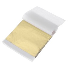 200 Pcs Gold Leaf Sheets 5.5" x 5.5" Foil Sheets for Crafts,Copper Foil Color