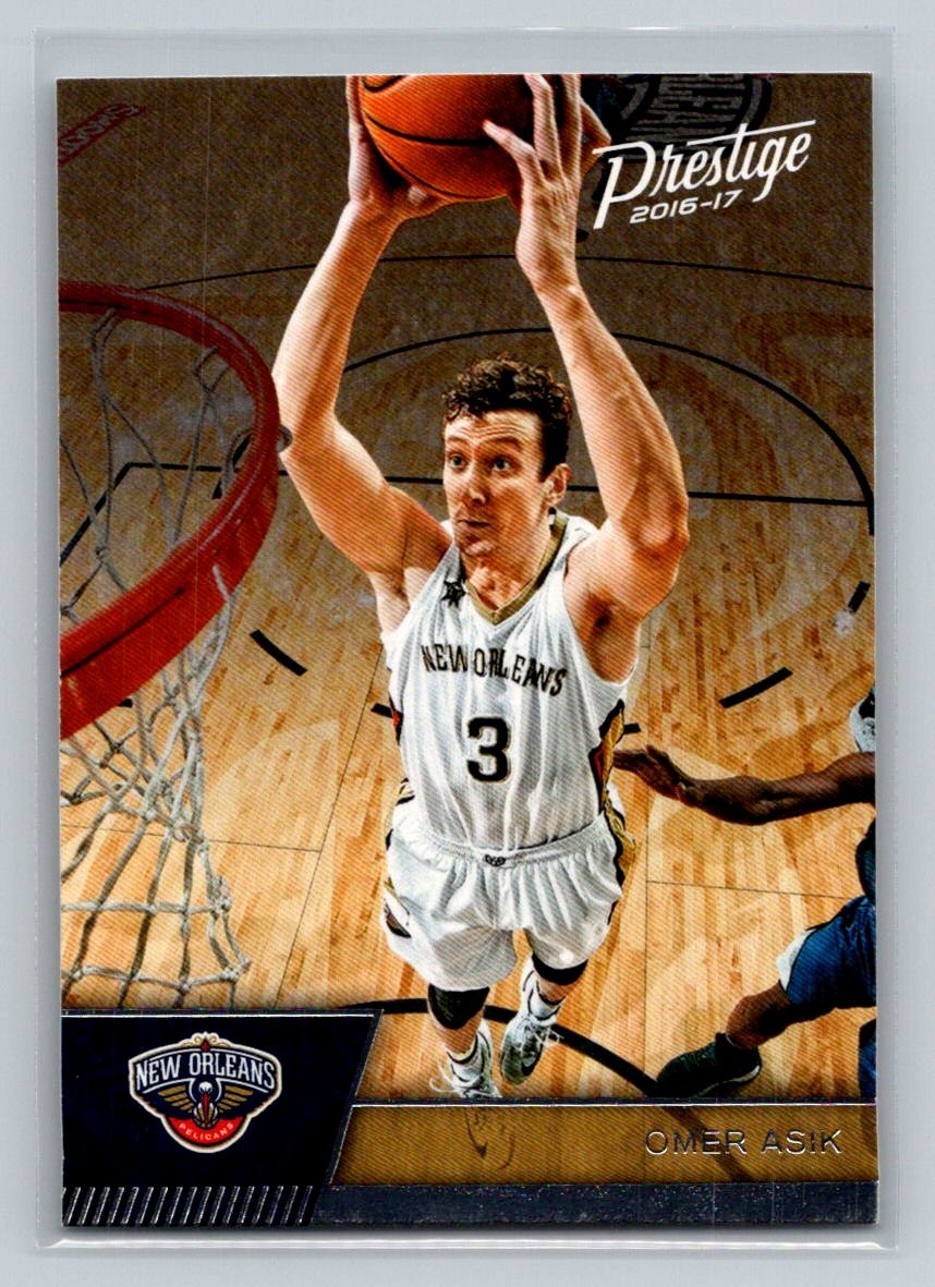 2016-17 Panini Prestige #113 Omer Asik New Orleans Pelicans Basketball Card