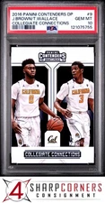 2016 PANINI CONTENDER DRAFT PICK COLLEGIATE CONNECTION #9 JAYLEN BROWN RC PSA 10