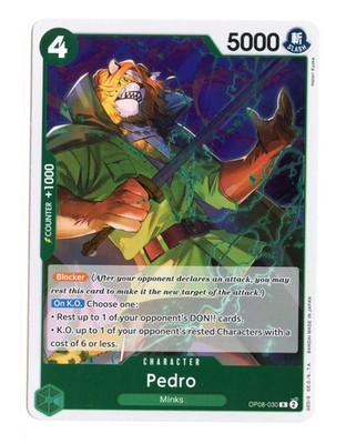 Pedro OP08-030 R Foil One Piece Two Legends English NM