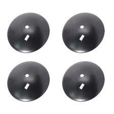 4 Pack Disc Harrow Blade 18" Plain Fits 1 1/8" Round Hole Axle Fits Many Brands