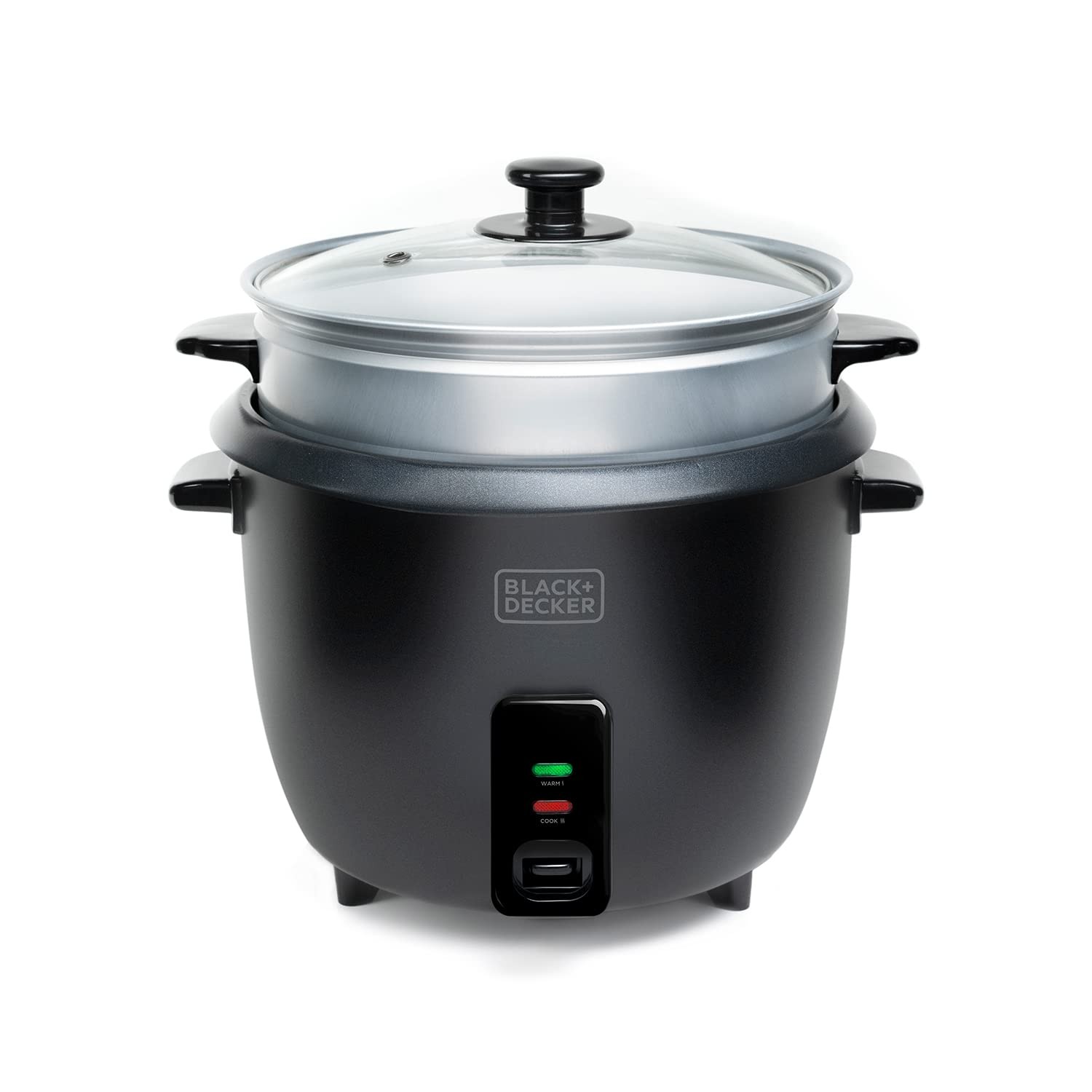 BLACK+DECKER BXRC1800E Cuociriso 1.8L 700W | Risparmia Tempo in Cucina