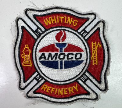Amoco Whiting Refinery Fire Indiana Gas Oil 3.25'' Patch EE1