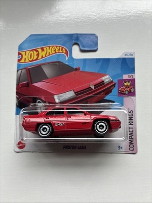 Hot Wheels Proton Saga Custom Kings 3/5 Diecast 1/64 Compact Kings