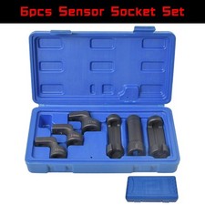 Produktbild - 6tlg. Steckschlüsselsatz Abgastemperatursensor 3/8" 13 14 17mm Spezialwerkzeug