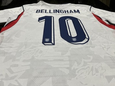 England 2026 World Cup Bellingham #10 Player Version Soccer Jersey