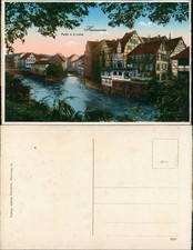 Ansichtskarte Hannover Leinepartie 1914