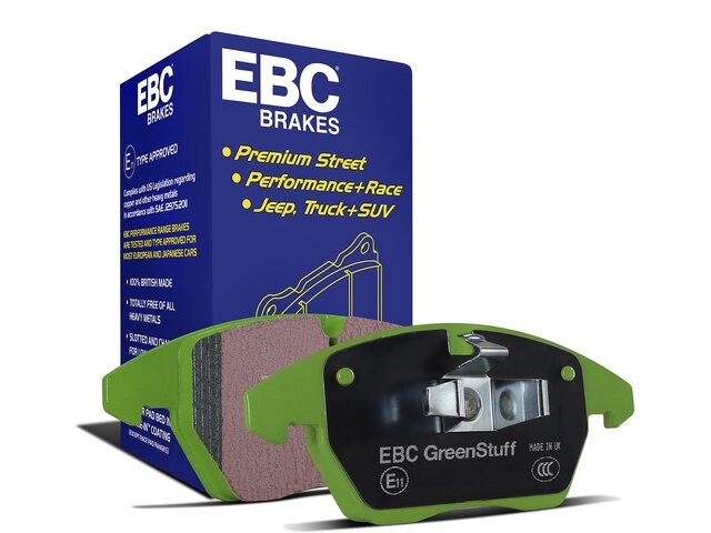 For 1987-1988 Aston Martin Zagato Brake Pad Set Rear EBC 64835DTCF