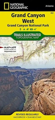 National Geographic Maps | Grand Canyon West Map Grand Canyon National Park