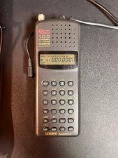 UNIDEN BEARCAT BC 120XLT TWIN TURBO 100 CHANNEL SCANNER MISSING ANTENNA WORKS