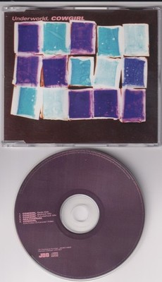 Underworld   Cowgirl - 4 Track enhanced Maxi CD 2000  JBO / V2