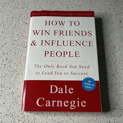 Dale Carnegie: How to Win Friends & Influence People, 1998 Paperback, Anniversa 
