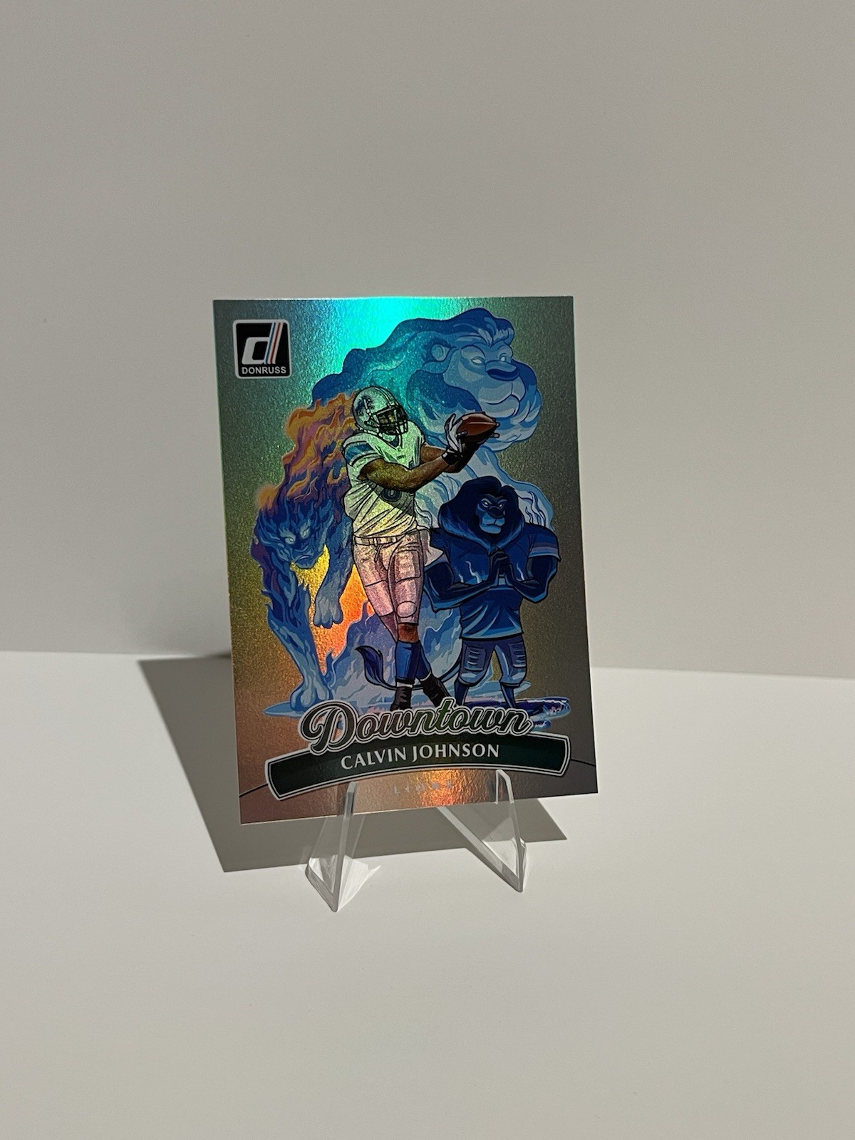 2025 Panini Donruss Downtown Calvin Johnson #4