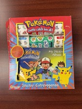 1999 Pokemon Sticker Extravaganza Box Sandylion