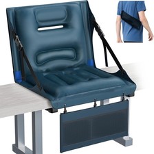 Portable Inflatable Stadium Seats with Back Support, Ergonomic Bleacher Chair...