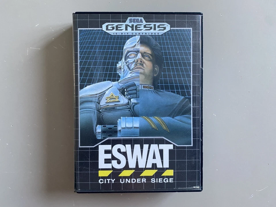 ESWAT: City Under Siege, Sega Genesis Megadrive, NTSC Complete - Image 2 of 4