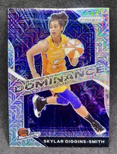 2021 Panini Prizm WNBA Skylar Diggins-Smith Dominance Mojo Prizm #/25 Storm