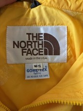 Vintage The North Face Jacket Women’s Small Yellow 90s Y2K Made In USA Seattle