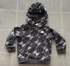 KAPPA Kids jacket coat pullover hoodie black